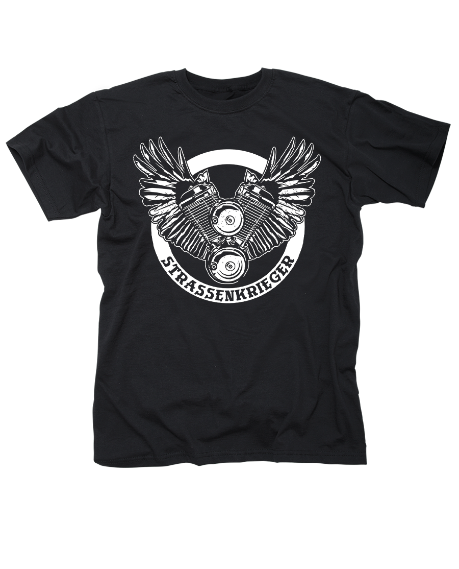 T-Shirt - Straßenkrieger winged motor